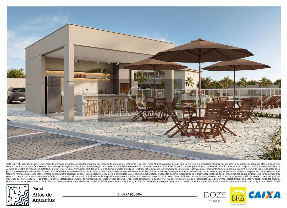  - Apartamento à venda em São Pedro da Aldeia, com 2 quartos (1 suíte), 53,57m²