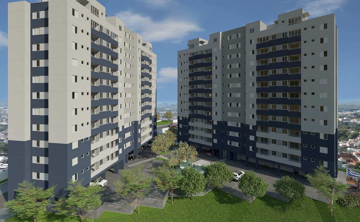 Apartamento à venda com 2 quartos - Centro,Contagem