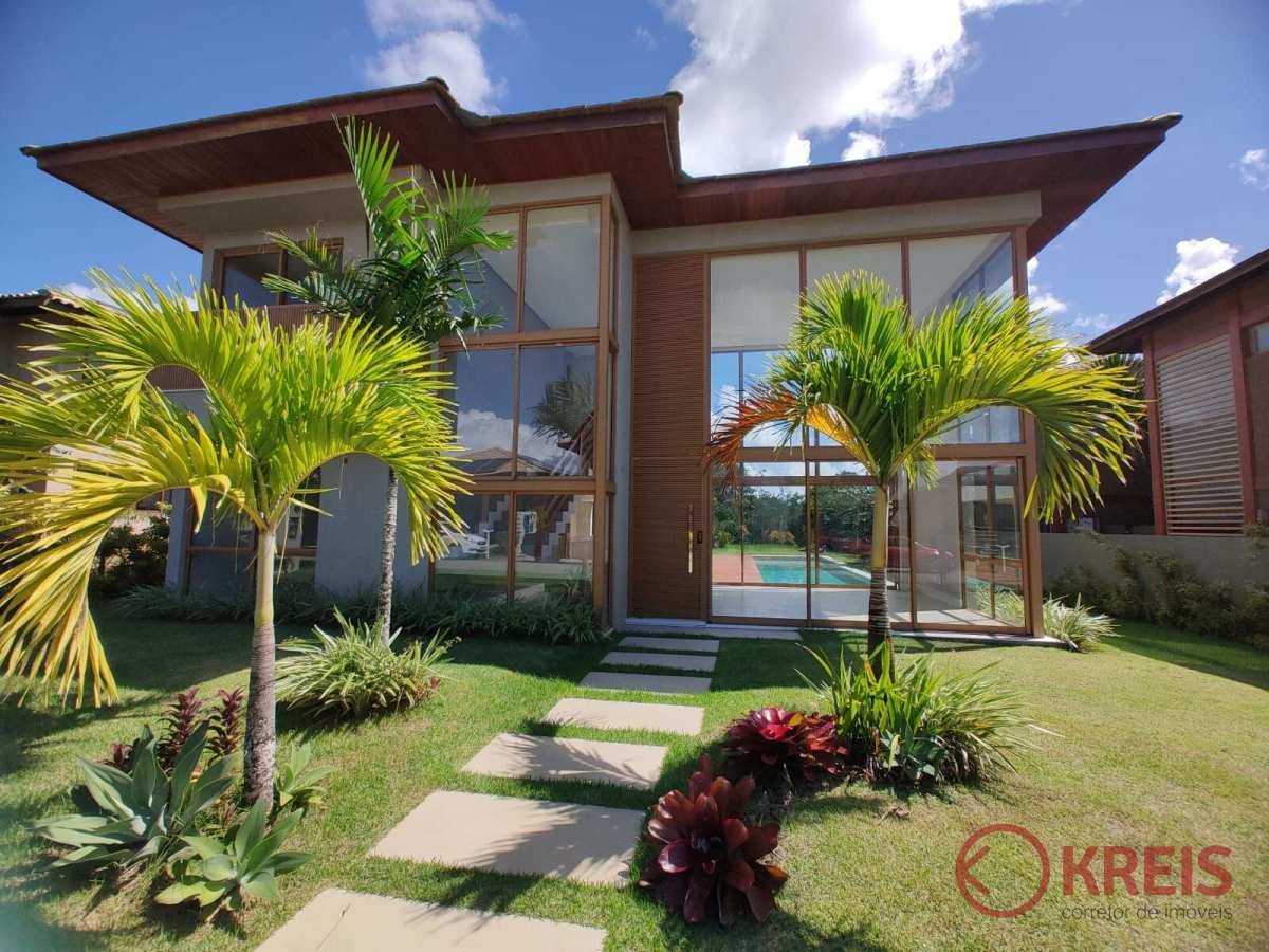Casa de alto padrão no Condomínio Ilha dos Pássaros - Praia do Forte - BA - Kreis Imóveis