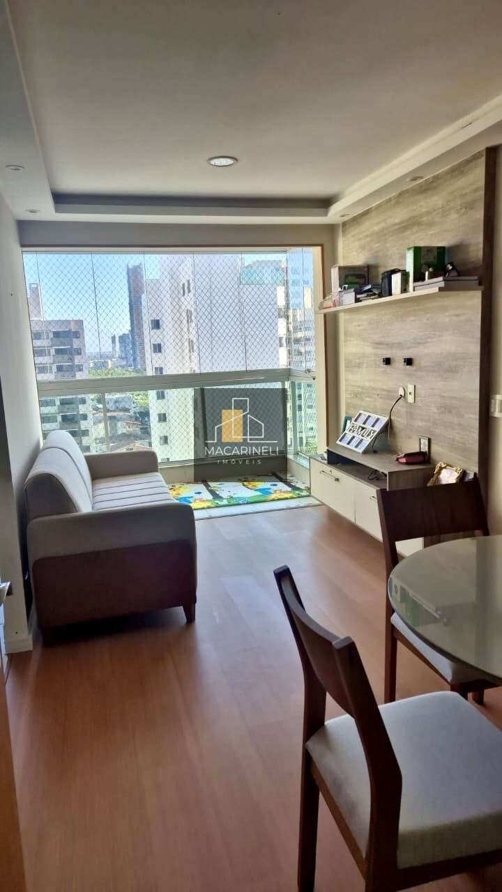 Apartamento à venda, no Ed. Villa Ditá,  em Vila Velha, Praia de Itaparica, com 2 quartos, 67m² - Macarineli Imóveis