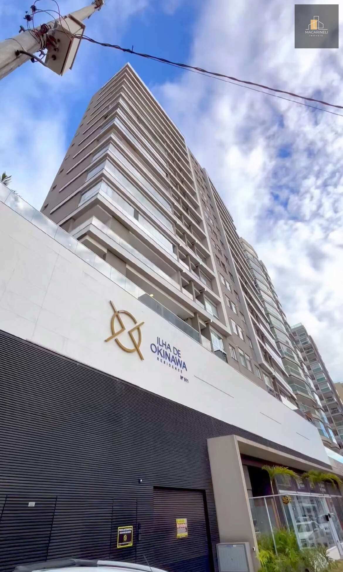 Apartamento à venda, no Ed. Ilha de Okinawa,  em Vila Velha, Praia de Itaparica, com 3 quartos, 75m² - Macarineli Imóveis