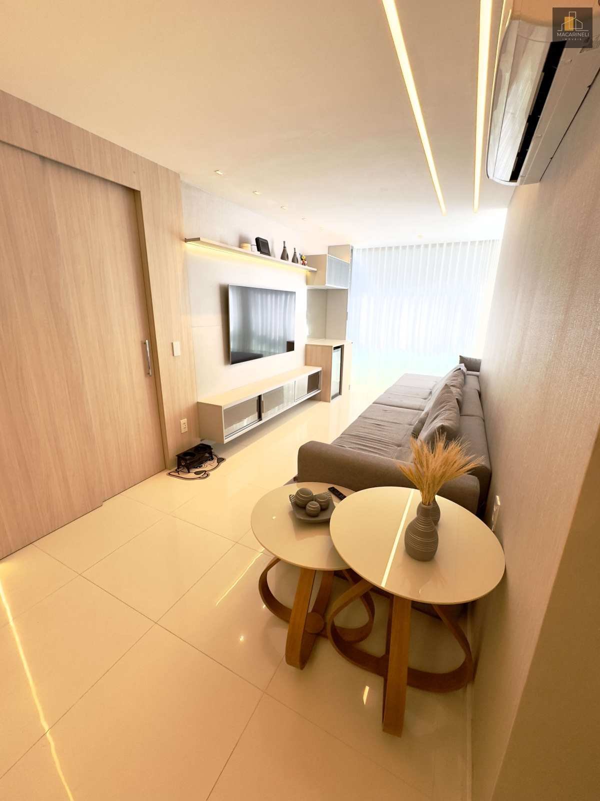 Apartamento à venda, no Residencial Mar do Caribe,  em Vila Velha, Praia de Itaparica, com 3 quartos, 90m² - Macarineli Imóveis