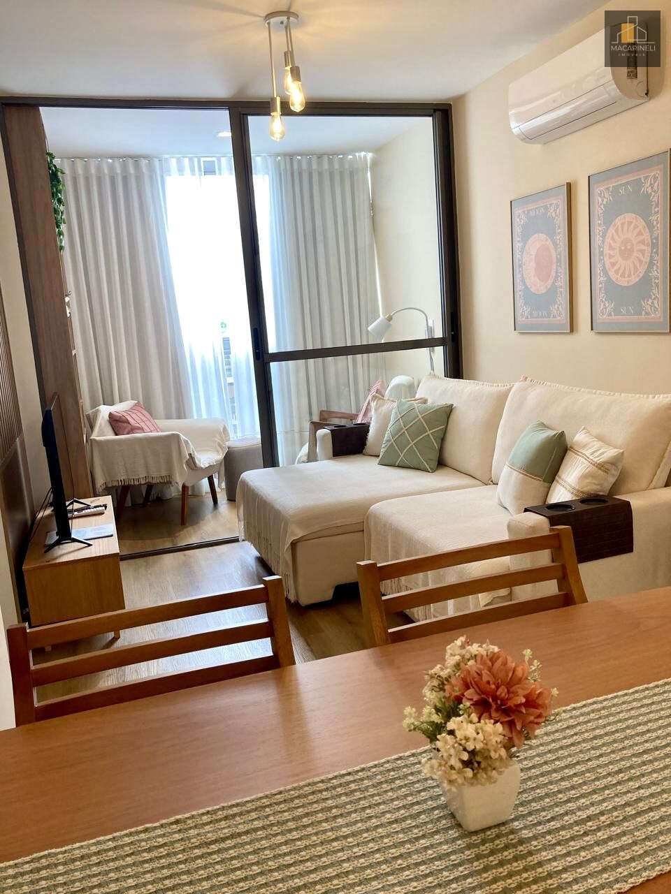 Porteira Fechada - Studio à venda, no Enjoy Residence,  em Vila Velha, Itapuã, com 1 quarto, 40,37m² - Macarineli Imóveis