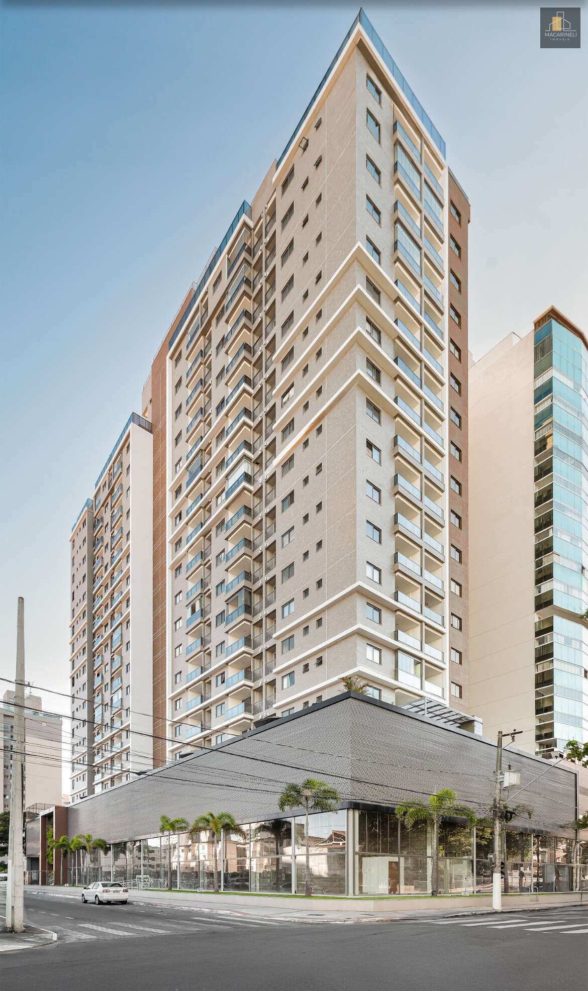 Porteira Fechada - Studio à venda, no Enjoy Residence,  em Vila Velha, Itapuã, com 1 quarto, 40,37m² - Macarineli Imóveis