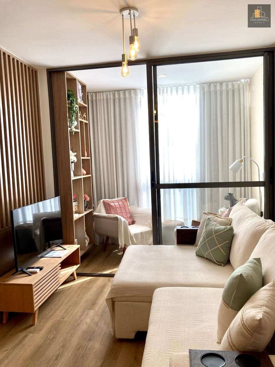 Porteira Fechada - Studio à venda, no Enjoy Residence,  em Vila Velha, Itapuã, com 1 quarto, 40,37m² - Macarineli Imóveis