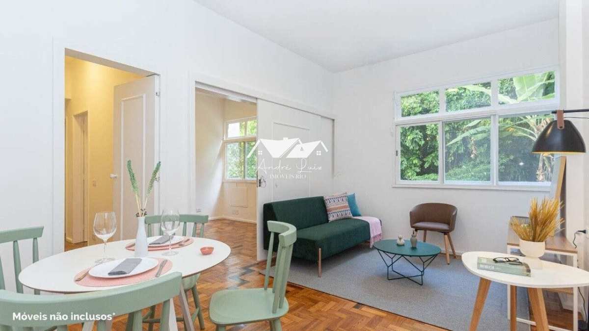 Apartamento à venda em Rio de Janeiro, Lagoa, com 2 quartos, 66m² - André Luiz Imóveis Rio