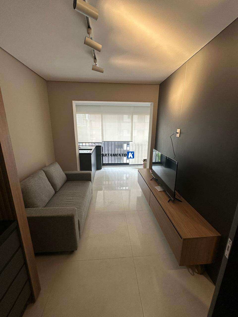 Apartamento MOBILIADO LOCAÇÃO - 35m², 1 dorm, c/ Varanda, Mobiliado, Ar Condicionado, Marcenaria Completa - 500m do Metrô Oscar Freire - Pinheiros, SP
