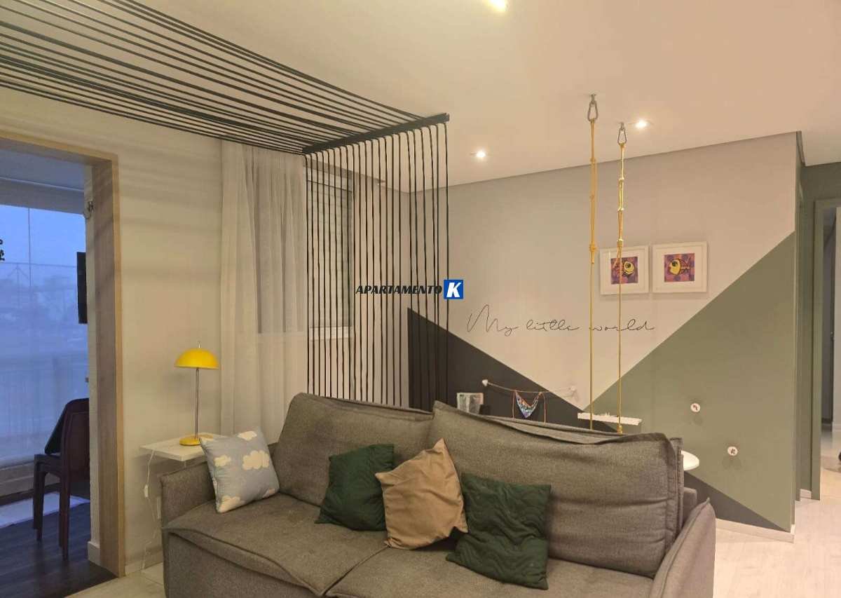 Apartamento MOBILIADO p/ VENDA - 81m² - 2 dorms, 1 suíte, Sala Ampliada - Varanda Gourmet -  MOBILIADO Lindo - Essence - Guarulhos - SP