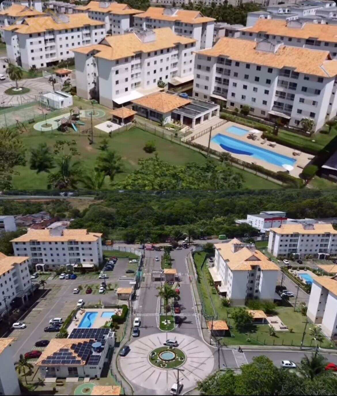 Apartamento à venda em Camaçari, Boa União (Abrantes), com 2 quartos, 49m² - Henrique Aquino  IMÓVEIS DE QUALIDADE LTDA CRECI PJ 2675